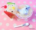 Re-ment 3 o'clock Afternoon Snacks #6 - Miniature Kakigori Ice Shaving Dessert  (USED CONDITION)