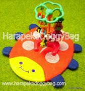 Re-ment Baby Play Time #4 Ladybird Mat / Crib Toys 