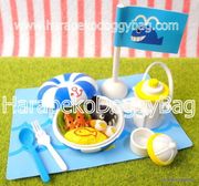 Re-ment Bento Contest #6 - Miniature Whale Shaped Onigiri / Rice Ball / Omurice / Omelette 