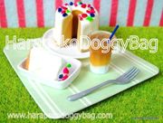 Re-ment Cafe Food #8 - Miniature Chiffon Cake / Iced Caffe Latte 