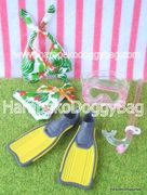 Re-ment I Love Hawaii #5 - Miniature Bikini / Snorkeling Mask & Flippers
