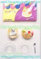 Re-ment Miniatures : 3 o'clock Snacks / Tea Time (2004) #6 - Miniature Kakigori Ice Shaving Dessert (USED CONDITION)