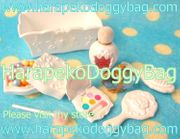 Re-ment Miniatures : Puchi Petit Cosmetics (2005) #6 / Secret Set / SP - Snow Princess / Miniature Perfume Bottle & Makeup