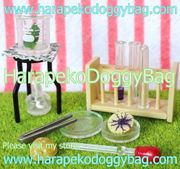 Re-ment Miniatures : Back When Everyone was Elementary School Students (2006) #3 - Miniature Science Class Test Tubes