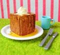 Re-ment Miniatures : Dessert Shop in Town 2 (2003) #2 - Miniature Honey Toast