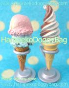 Re-ment Miniatures : Dessert Shop in Town (2002) #1 - Miniature Patisserie Ice Cream 