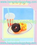 Re-ment Miniatures : Dessert Shop in Town (2002) #9 - Miniature Donuts / Doughnuts