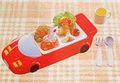 Re-ment Miniatures : Family Restaurant 2 (2003) #5 - Miniature Kid's Meal Set