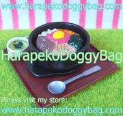 Re-ment Miniatures : Family Restaurant 2 (2003) #8 - Miniature Korean Bibimbap Food