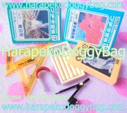 Re-ment Miniatures : Favorite Stationery (2006) #4 - Miniature Compass & Exercise Books