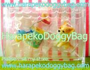 HarapekoDoggyBag / Re-ment Miniatures : Going Out With Dogs Today (2007) #11 / Secret Set / SP - Miniature Chihuahua Dog & Toy Set (SOLD OUT)