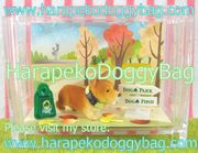 HarapekoDoggyBag / Re-ment Miniatures : Going Out With Dogs Today (2007) #5 - Miniature Corgi Dog & Autumn Park HarapekoDoggyBag / Re-ment Miniatures : Going Out With Dogs Today (2007) #5 - Miniature Corgi Dog & Autumn Park