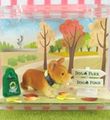 HarapekoDoggyBag / Re-ment Miniatures : Going Out With Dogs Today (2007) #5 - Miniature Corgi Dog & Autumn Park