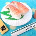 Re-ment Miniatures : Kaiten Revolving Sushi (2003) #2 - Miniature Ebi Sushi