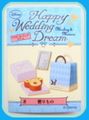 Re-ment Miniatures : Mickey & Minnie Happy Wedding Dream (2015) #8 - Miniature Cake Gift