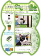 Re-ment Miniatures : My Cat (2008) #7 - Miniature Potty Cat & Indoor Pot Plant