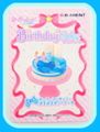 Re-ment Miniatures : Pretty Guardian Sailor Moon Crystal Birthday Cake (2015) #3 - Miniature Sailor Mercury Jelly Cake