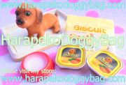 Re-ment Miniatures : Puchi Home Center (2006) #9 - Miniature Japanese DIY Store Pet Supplies &  Dachshund Dog