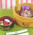 Re-ment Miniatures : Puchi Petit Delivery (2007) #3 - Miniature Japanese Sushi Food Delivery
