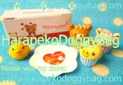 Re-ment Miniatures : Rilakkuma Warm and Fluffy Meals (2010) #8 - Miniature Rilakkuma Cupcakes 