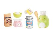 Re-ment Miniatures : Sumikkogurashi Fluffy and Soft Freshly Baked Bakery (2020) #1 - Miniature Flour Weight Scale & Milk Canister