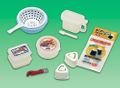 Re-ment Miniatures : The Seikatsu Hyakka / Japanese Daily Living Household Goods (2006) #7 - Miniature Kitchen & Container Goods