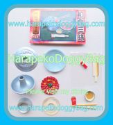 Re-ment Miniatures : Washoku Zanmai Japanese Food (2003) #1 - Miniature Shabu Shabu Set (USED CONDITION)