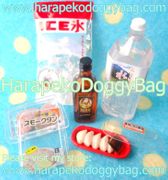 Re-ment Miniatures : Yappari Konbini Convenience Store (2006) #2 - Miniature Japanese Whiskey Drink & Gyoza Dumplings