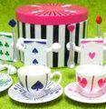 Re-ment Miniatures : Fairy Tale Tableware (2006) #1 - Miniature Teaparty Tea Set