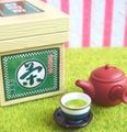 Re-ment Miniatures : Fresh Hometown Produce From the Farm (2003) #12 - Miniature Japanese Ocha Green Tea