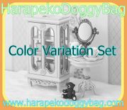 Re-ment Miniatures : Kodawari My Room Style Collection (2005) #1-2 / Color Variation Set - Miniature Princess Room Furniture