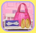 Re-ment Miniatures : Petit Mode Collection Odekake Shoes & Bags (2008) #3 - Miniature Women's Fashion & Accessories