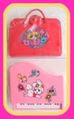 HarapekoDoggyBag / Re-ment Miniatures : Retro Tokimeki Treasures (2006) #10 - Miniature Kawaii Toy Piano (PARTIAL SET / NO INFO CARD) (SOLD OUT)
