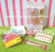 Re-ment Puchi Convenience Store #1-2 / Secret Color Variation Set - Miniature Instant Noodles / Otsumami / Dried Squid / Chikuwa With Cheese 