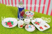 Re-ment Asian Shop #5 - Miniature Dishware / Flask  