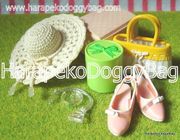 Re-ment Department Shopping #2F - Miniature Straw Hat & High Heels  