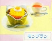 Re-ment Dessert Cafe #3 Montblanc Cake