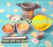 Re-ment Miniatures : Everyone's Bento Lunch (2005) #10 - Miniature Outdoor Bento Box 