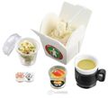 Re-ment Miniatures : Everyone's Bento Lunch (2005) #8 - Miniature Take Out Food