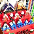 Re-ment Miniatures : Hinamatsuri (2009) : Full Set of 8 - Miniature Japanese Dolls