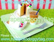 Re-ment Miniatures : Cafe Meshi (2004) #8 - Miniature Chiffon Cake