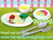 Re-ment Miniatures : Family Restaurant (2002) #4 - Miniature Omelette & Soup