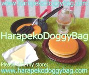 Re-ment Miniatures : Puchi Petite Kitchen (2004) #8 - Miniature Pancakes