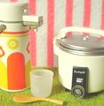 Re-ment Miniatures : Retro Nostalgic Home Appliances (2006) #1 - Miniature Rice Cooker