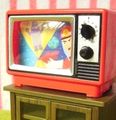 Re-ment Miniatures : Retro Nostalgic Home Appliances (2006) #3 - Miniature Television 