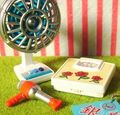 Re-ment Miniatures : Retro Nostalgic Home Appliances (2006) #6 - Miniature Fan