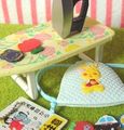 Re-ment Miniatures : Retro Nostalgic Home Appliances (2006) #8 - Miniature Ironing Board