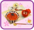 Re-ment Miniatures : Washoku Byori / Good Day for Japanese Food (2004) #5 - Miniature Ikura Don