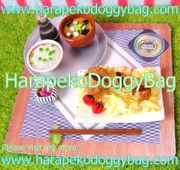 Re-ment Miniatures : Washoku Byori / Good Day for Japanese Food (2004) #9 - Miniature Croquette Meal Set