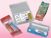 Re-ment Miniatures : Puchi Convenience Store (2005) #2 - Miniature Camera & Toothbrush